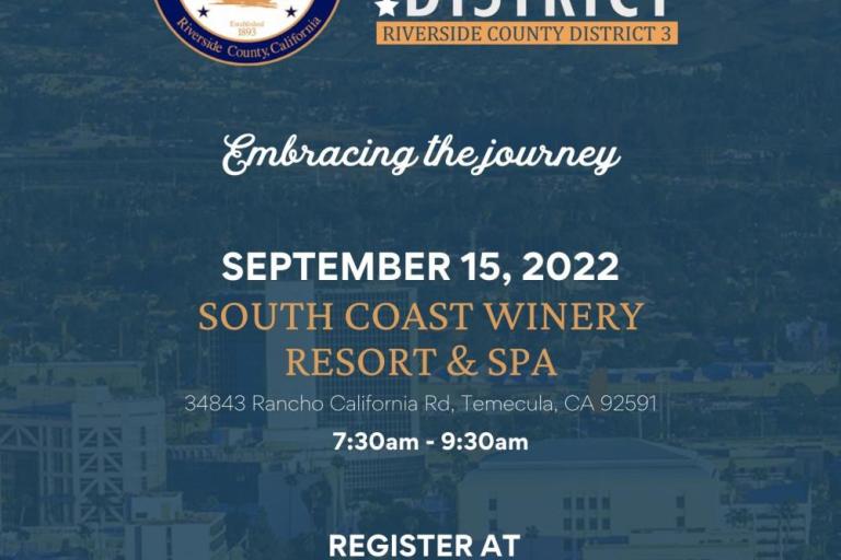 State of the District Event Flyer