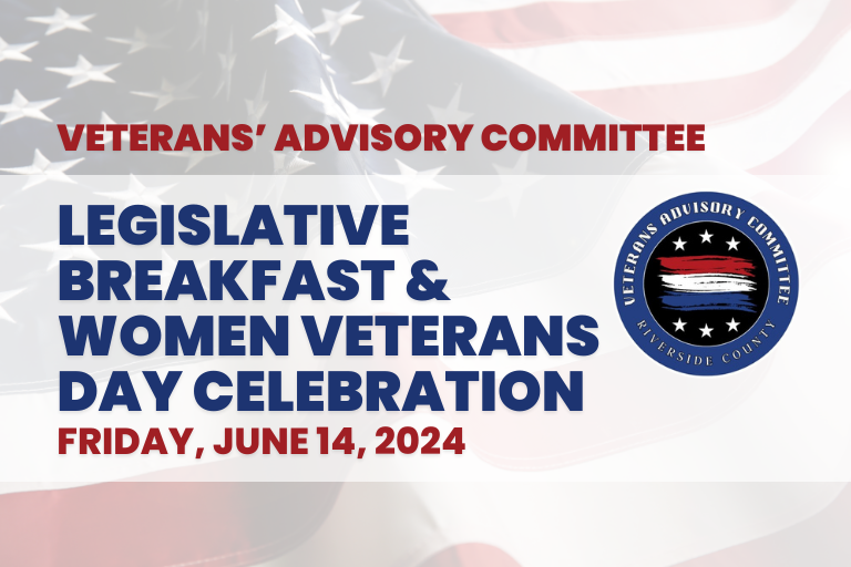 Legislative Breakfast & Women Veterans Day Celebration Event Image