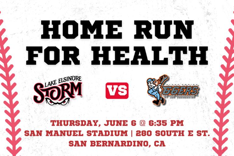 Home Run for Health Event