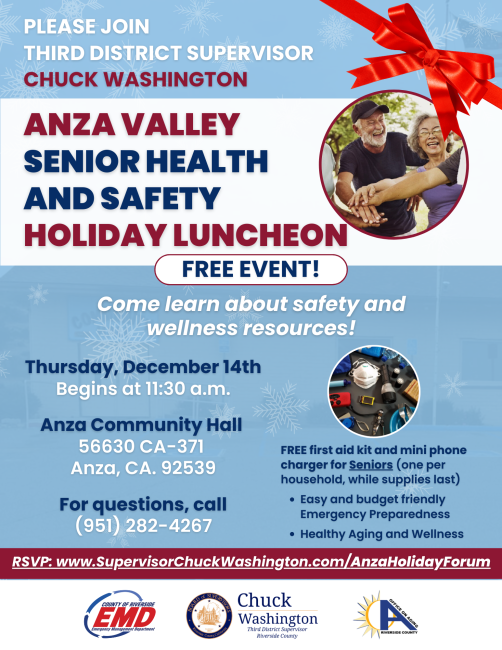 Anza Holiday Forum