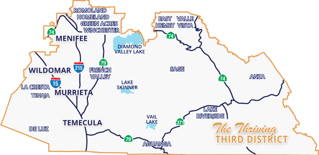 Updated Third District Map 2024