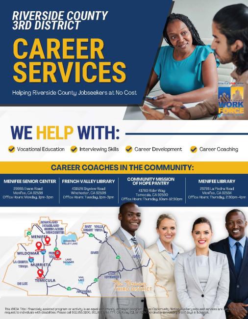 D3 Career Service Flyer